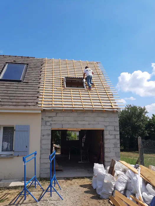 Extension de maison de 22 m² avec permis de construire à Montmorency (95)